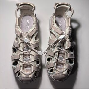 Women's Beige Outdoor Sandals - Breathable Sport Sandal